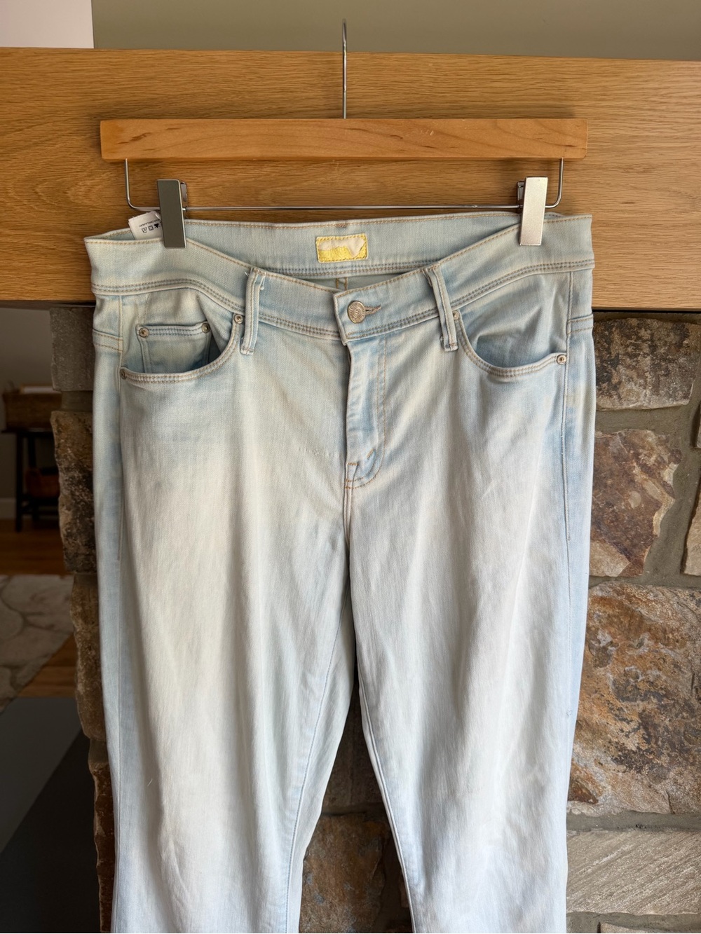 MOTHER The Super Cruiser Jeans TALL, double heel, low rise jeans - W29 - Picture 8 of 14